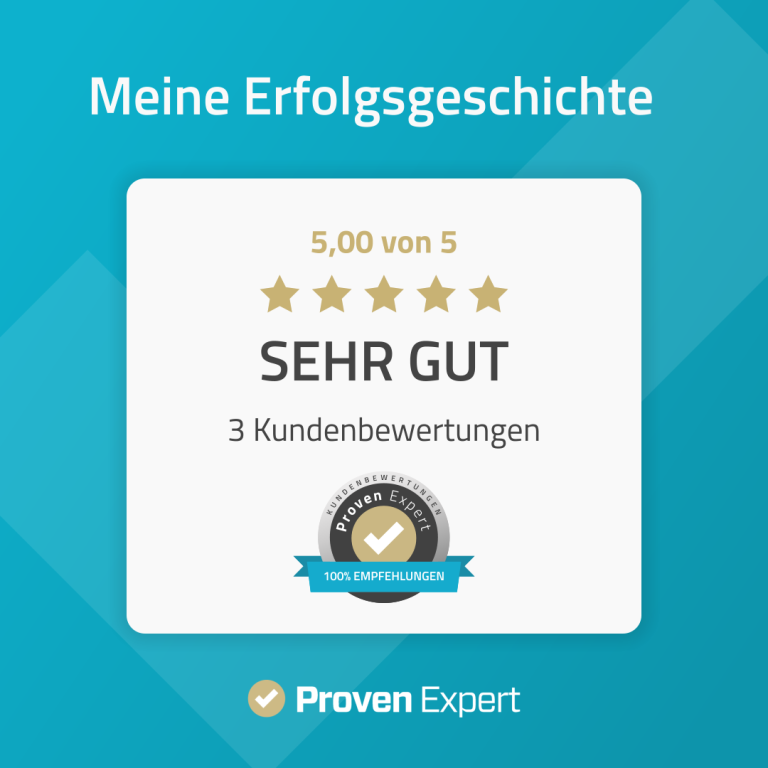 Rechtsanwalt für Insolvenzrecht: Auszeichnung „Sehr gut“ mit 5 von 5 Sternen und 3 Kundenbewertungen.